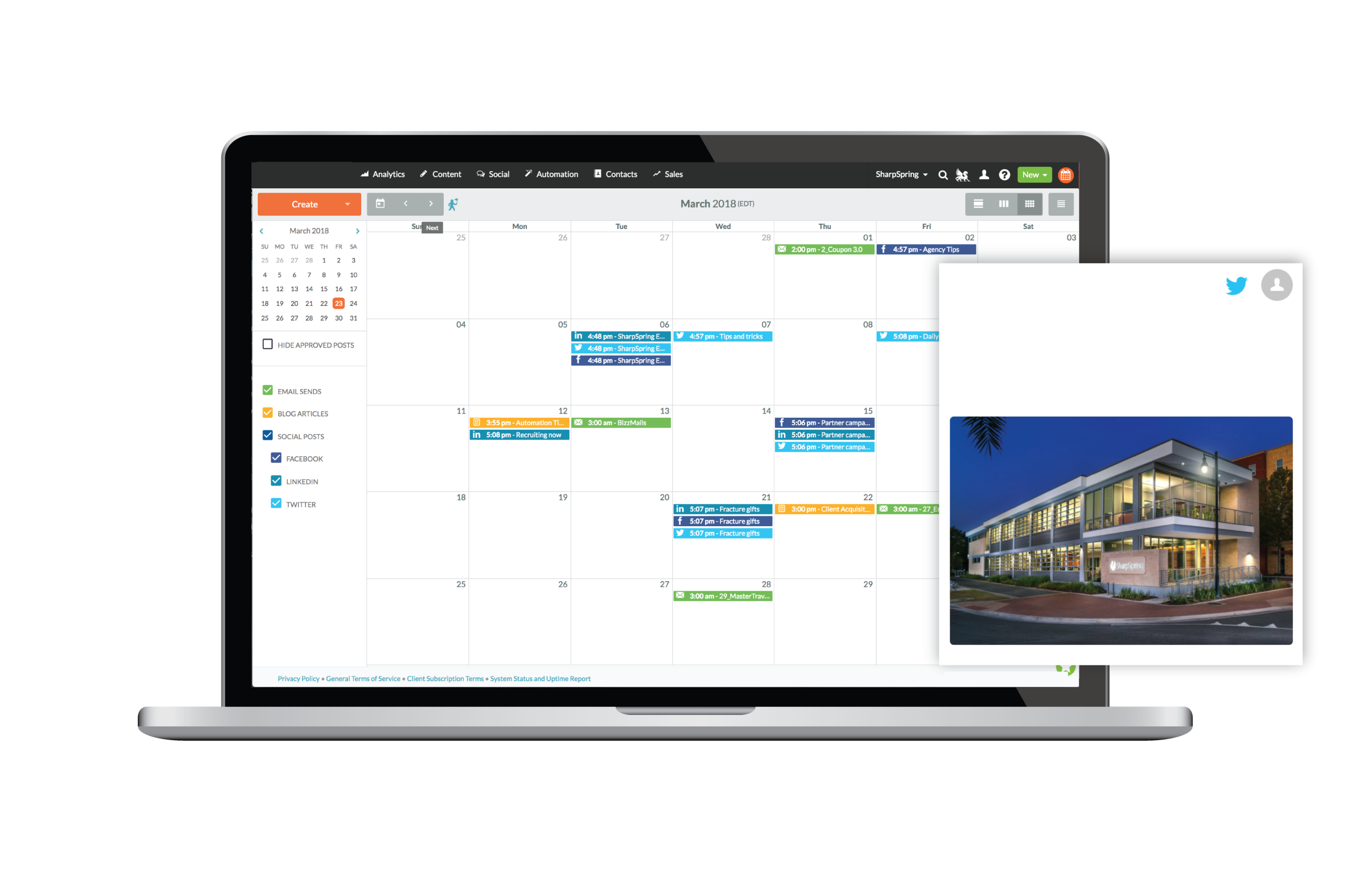 ManageSocialContext MainPage