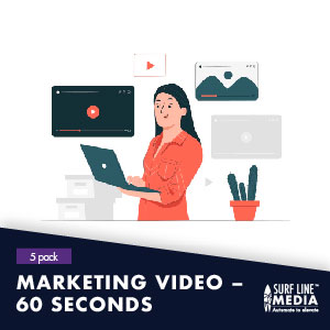 marketing video 60 seconds 5 pack