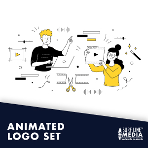animated logo set